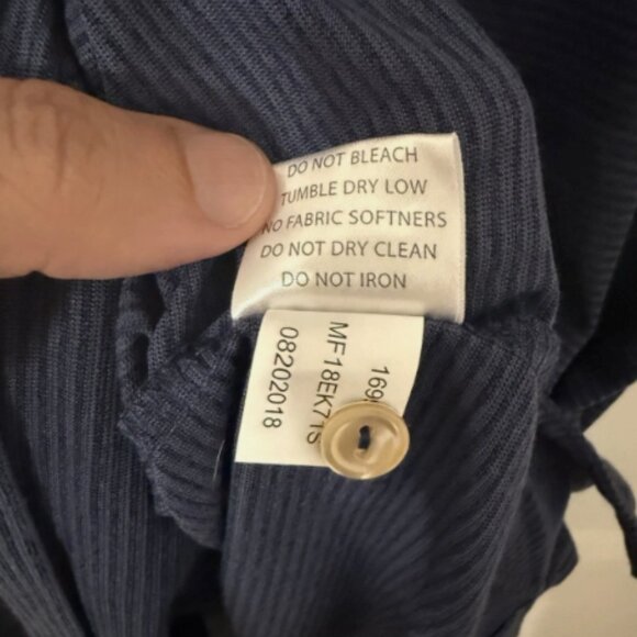 Peter Millar Crown Sport Men’s Polo Shirt NWT Short Sleeve Navy Striped Size XL - Picture 8 of 12